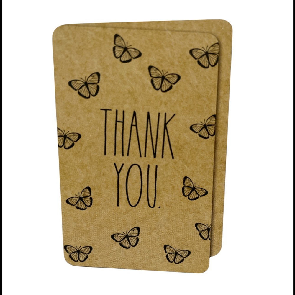 NEW Rae Dunn THANK YOU Note Card Set - Picture 5 of 5